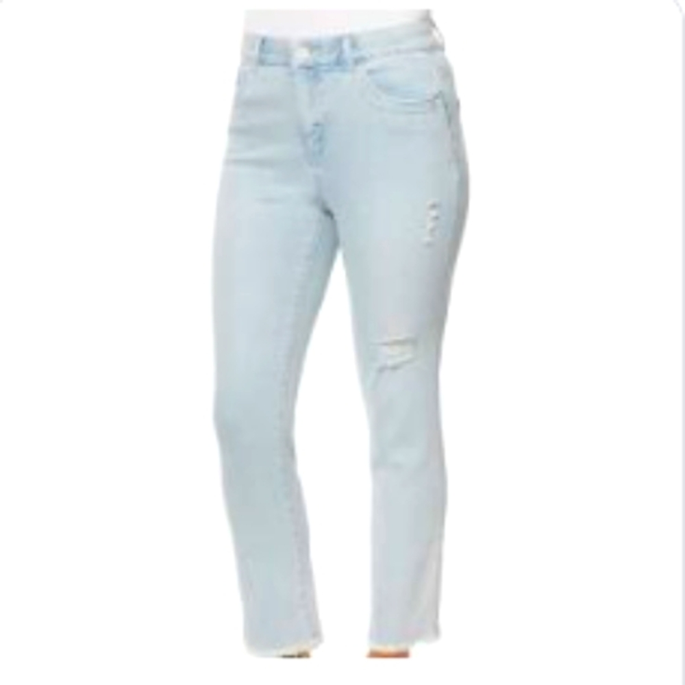 NWT Democracy Light Blue High Rise Jeans Sz 12